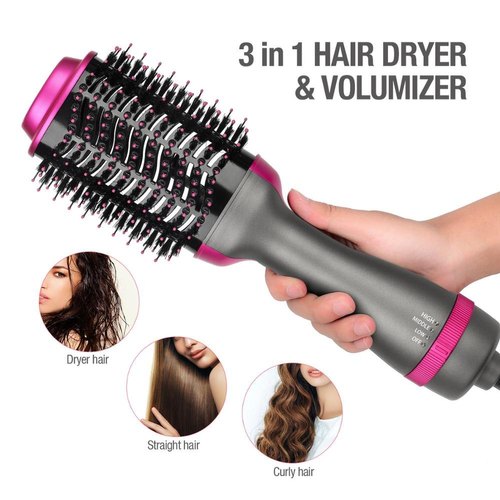 Desert Dealz™ 3 In 1 One Step Hot Air Brush (dryer + Styler ) - Desert Dealz